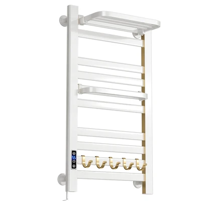 Smart Electric Towel Rack For Bathrooms, No Need To Drill Holes, Electric Towel Rod, Space Aluminum Constant Temperature Drying Bath Towel Rack Wholesale Smart Electric Towel Rack For Bathrooms, No Need To Drill Holes, Electric Towel Rod, Space Aluminum Constant Temperature Drying Bath Towel Rack Wholesale